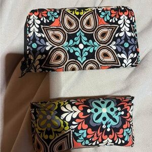 Vera Bradley Colorful Patterned Women's Clutch